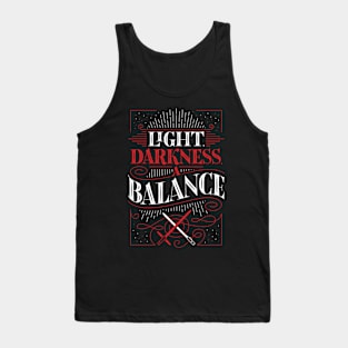 Light Drakness A Balance Tank Top